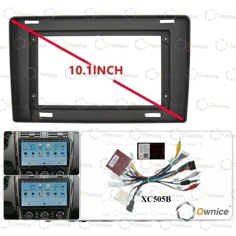 Ownice 10.1 Inch for Mazda 2007 - 2015 CX-9 CX9 CX 9 Car Radio Android Stereo Audio Video Player Navigation Cables Harness Frame