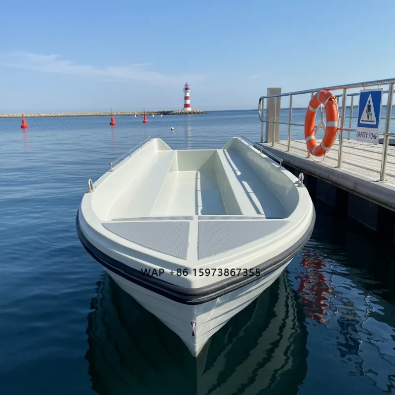 Flood control rescue glass fiber RIB ship anti-collision thickened hull offshore patrol assault boat life-saving design Eulikind