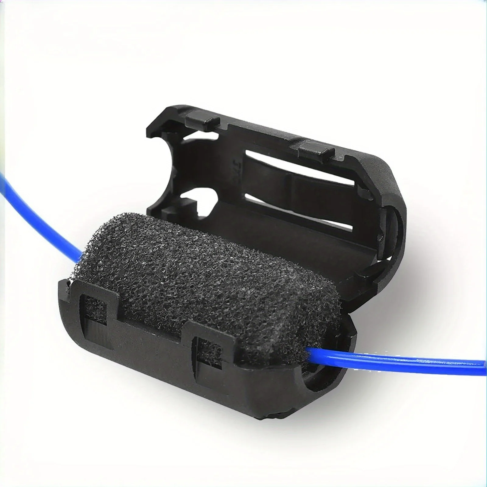 6pcs Ferrite Core Cord Ring Noise Filter For Noise Suppressor Filter Ring Cable Clip Wire Power Cord Video Cables EMI RFI Clip