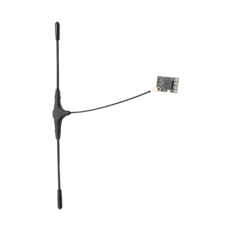 Receptor ELRS 915Mhz 25Hz-500Hz CRSF con antena tipo T para RC FPV Traversing Drones piezas