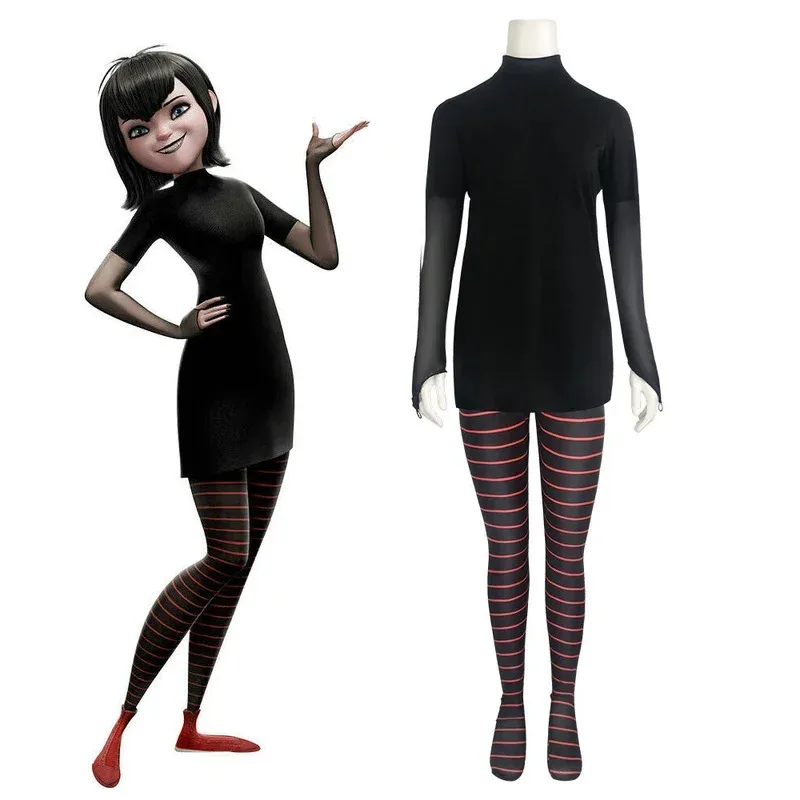 

♥ New 2026 Dracula Cosplay Costumes Transformania Mavis Halloween Carnival Suit for Women ★Bear House