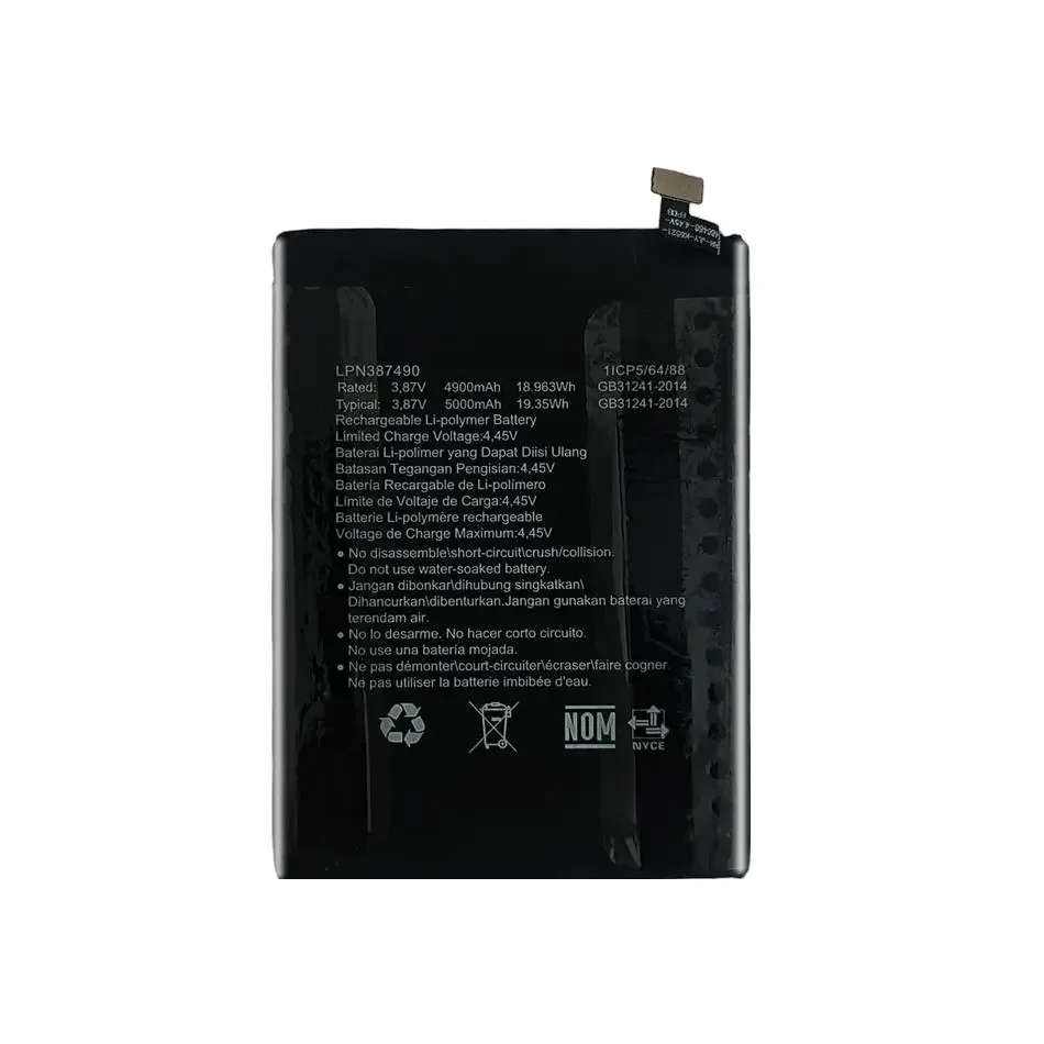 Premium Replacement 5000mAh Mobile Phone Battery LPN387490 For Hisense F70 F70 Pro