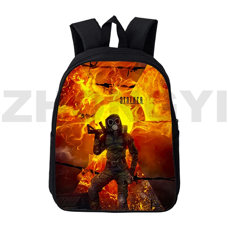 New Style 16 Inch S.T.A.L.K.E.R. 2 Heart of Backpack Women Sac A Dos 3D Stalker 2 Shadow Anime Schoolbags Laptop Travel Bag