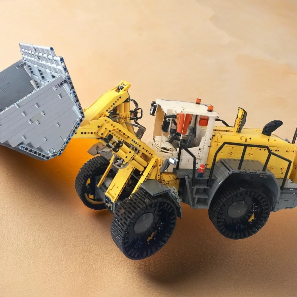 

12136PCS MOC Liebherr L586 - Pro Version DIY Building Blocks - Detai Industrial Machinery Replica for Technical Enthusiasts