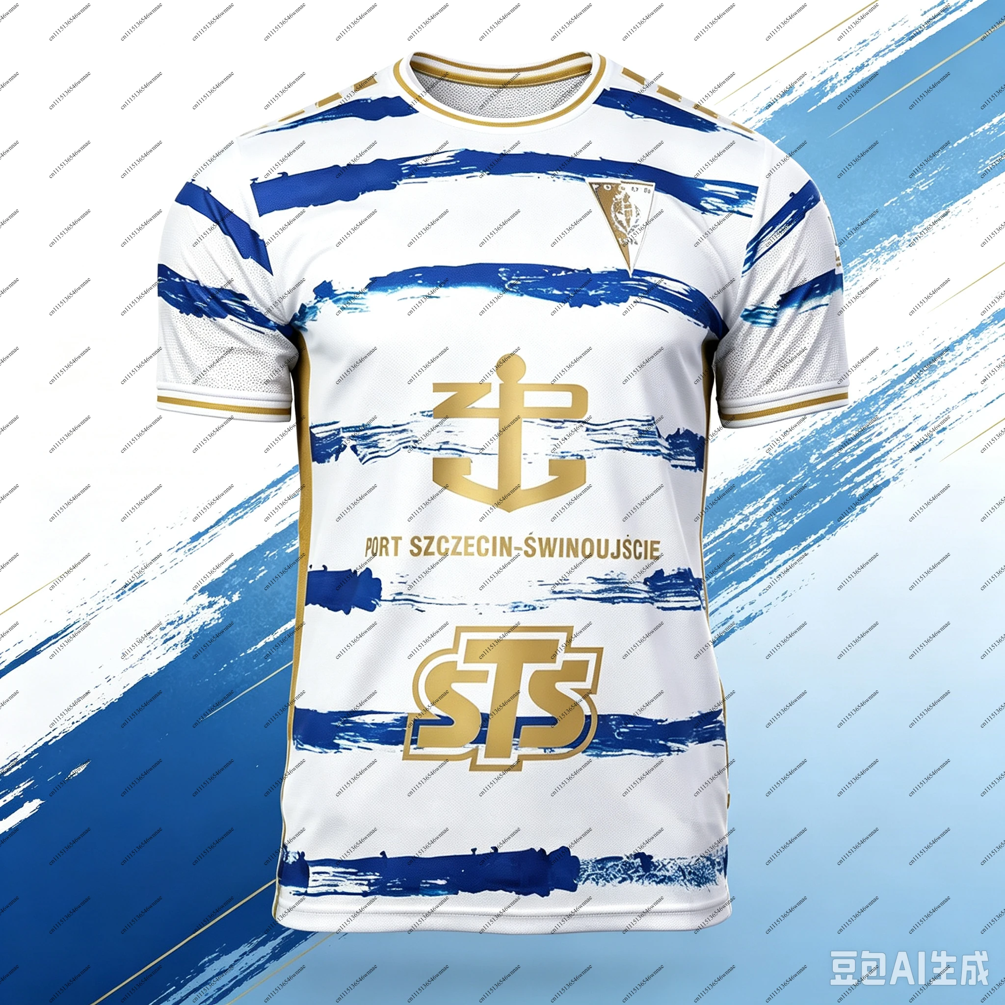 Family Matching 27/26 New Arrivals Poland Pogoń Szczecin Football Jersey Breathable Polish Mens TShirt Family Fans Footy Jersey
