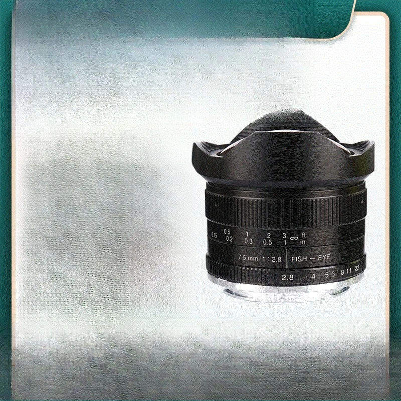 

2.8 Fisheye lens Micro single portrait wide-angle fixed focus M43 is suitable