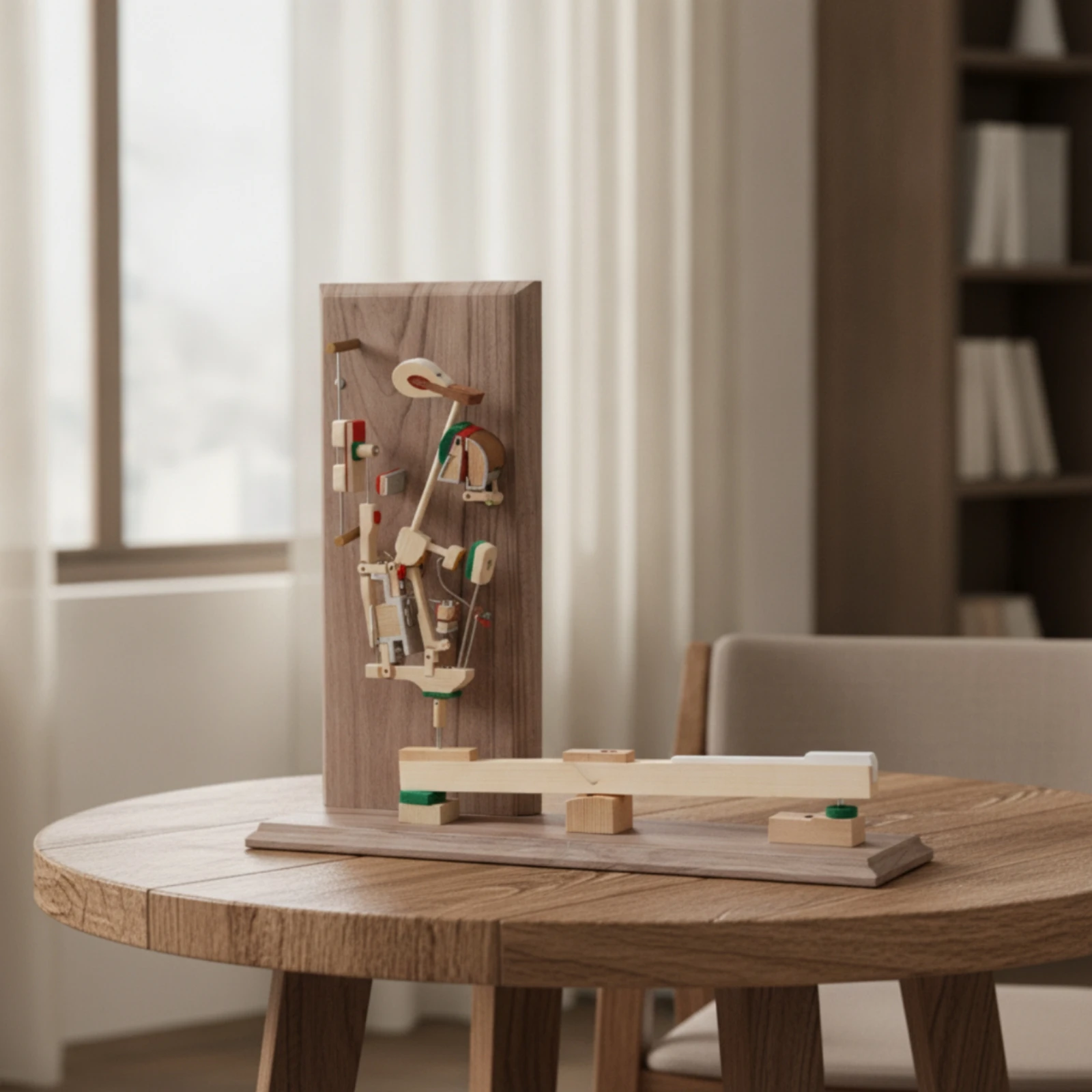 Upright Piano Action Model Wooden Piano Action Demonstration Model Exposed for Teachers, Music Classrooms, Studios