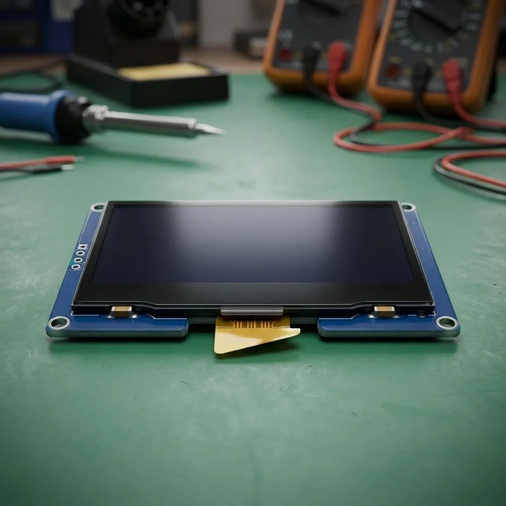 2.42 inch 128x64 I2C For OLED Display Module SSD1309 Chip for Arduino R3 and Compatible Microcontroller Boards