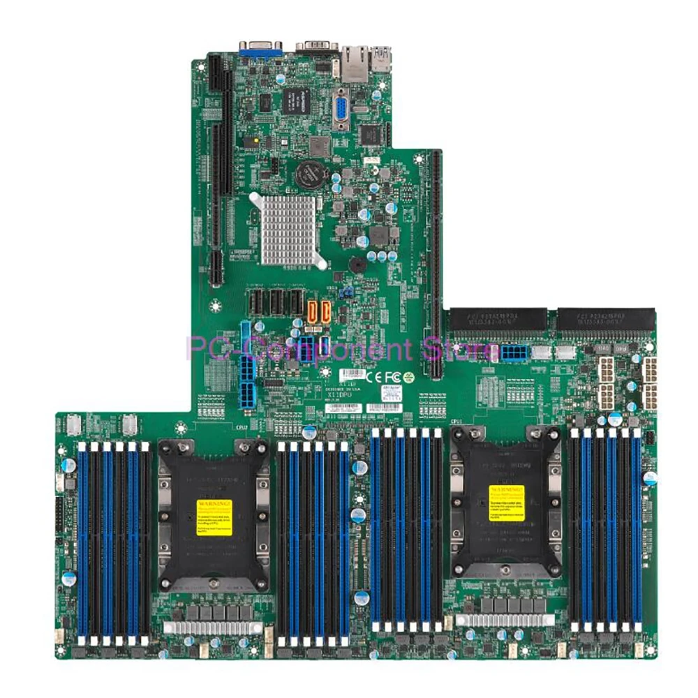 Supermicro X11DPU REV1.10 용 서버 워크 스테이션 마더 보드