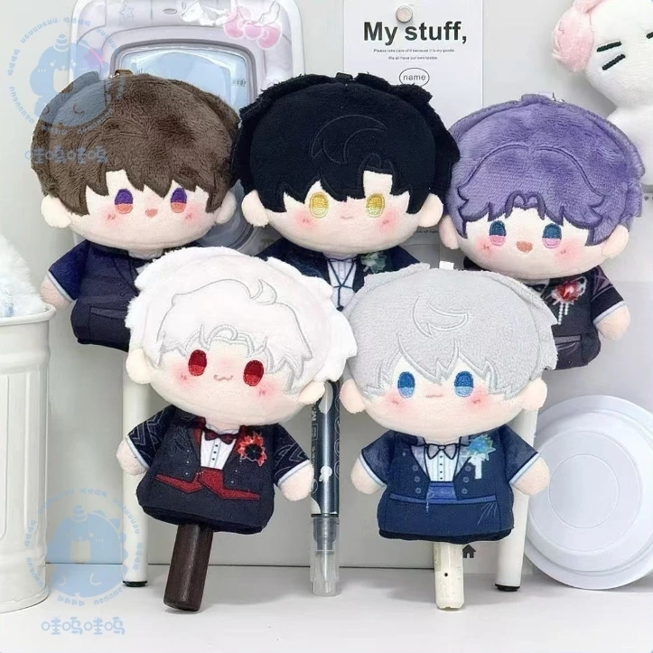 10cm anime amor e espaço profundo zimne sylus rafayel xavier caleb boneca de pelúcia cosplay pingente chaveiro fantoche meninas presentes de natal