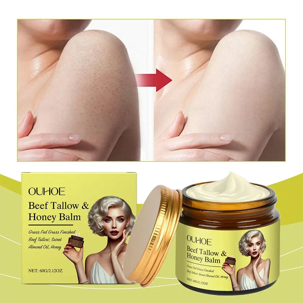 Beefy Face Cream Moisturizing Shea Butter,honey Cream Nourishing Long-lasting Hydration Lotion For Women&men Skin Care Crea R0u3