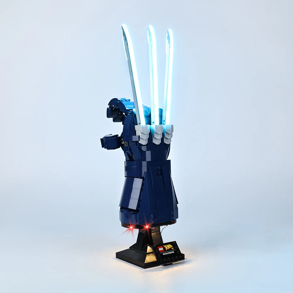 LED Light Kit For 76250 Wolverines Adamantium Claws DIY Toys Lighting Set NOT Include Model