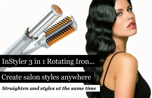 Professional Hair Curler Iron Curling Iron Rotating Hair Brush Curler Styler 2 In 1 Hair Styling Tool Curling Iron With Brush