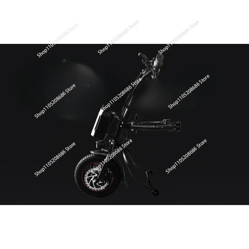 Wheelchair Attachment 36V 350W Electric Handcycle Tractor Conversion Kits