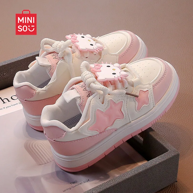 

Низкие туфли HelloKitty для девочек, осенние кроссовки Lina Belle Ruby Little Beaver