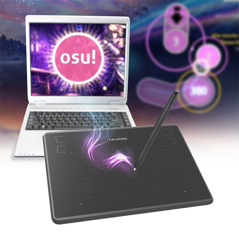 Stock H430P Animation Design Artist Board Electronic Signature Pad Digital Pen Graphic Drawing Tablet view 4
