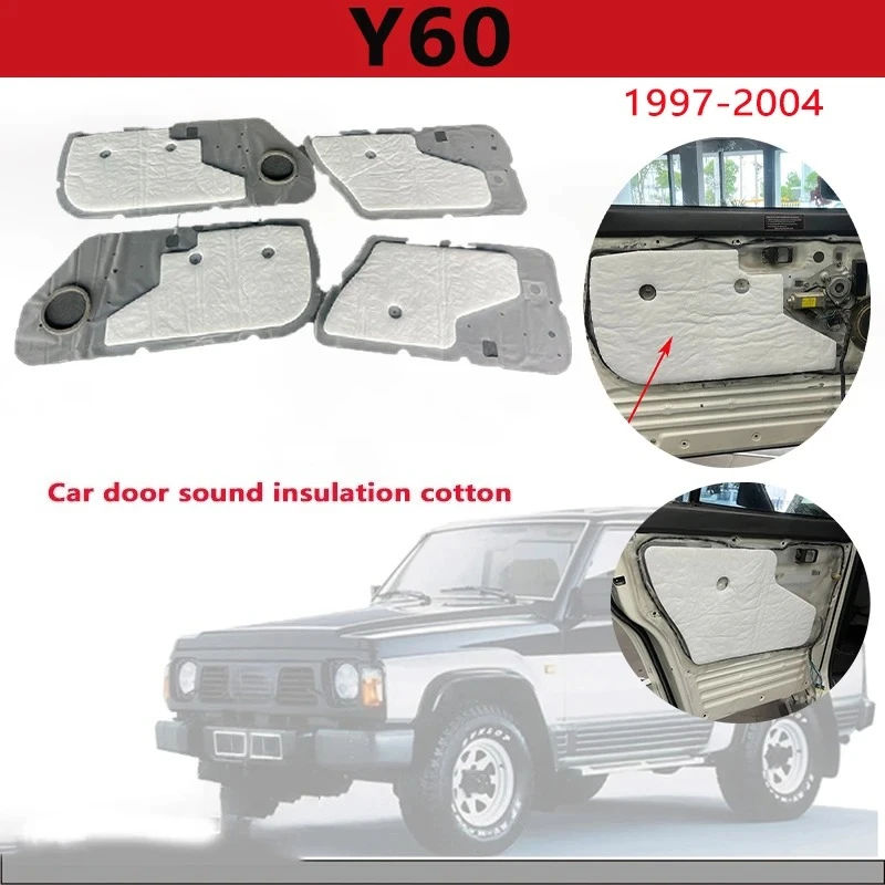 Suitable for Nissan Patrol Y60 Door Sound Insulation Cotton Sound And Heat Insulation Nissan Safari Modification Parts
