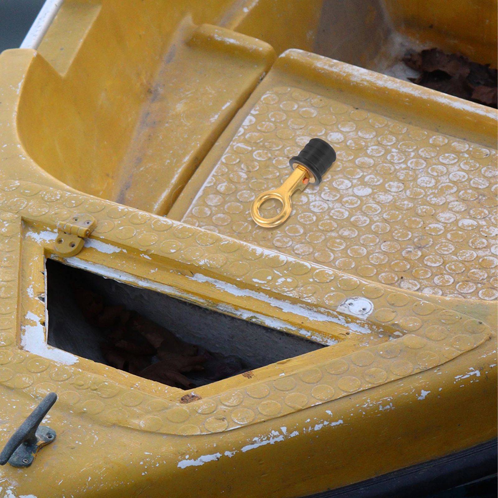 

Drain Plug Boat Scupper Hole Stopper Durable Plastic Easy Install Prevent Leakage Drainage Solution Ship Accessories