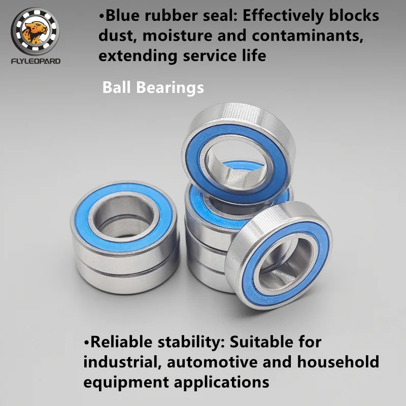 

1/2/4/6/8/10PCS 6805 RS 25x37x7mm Thin Section Ball Bearings Blue Sealed for Bicycle hub and Medical Equipment Spindles