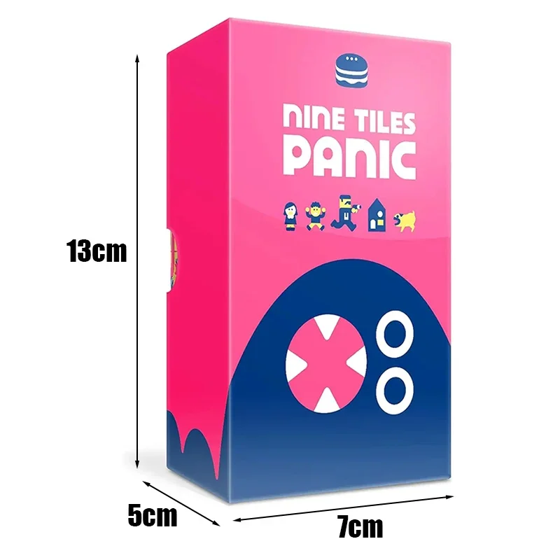 Oink Games Nine Tiles Panic/SCOUT/STARTUPS/DURIAN/Maskmen Favourite Family Games  Funny Board Game For Adults & Children