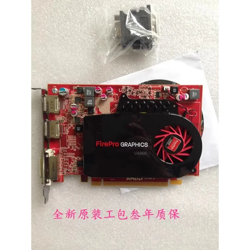 for Rendering CAD Drawings V4900 1G Used FirePro V4900 1GB GDDR5 PCI-e Workstation Video Graphics Card PCI Express 2.1 X16