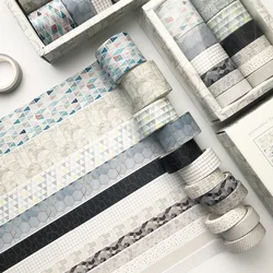 Cinta washi vintage adhesiva para scrapbooking estilo kawaii japonesa