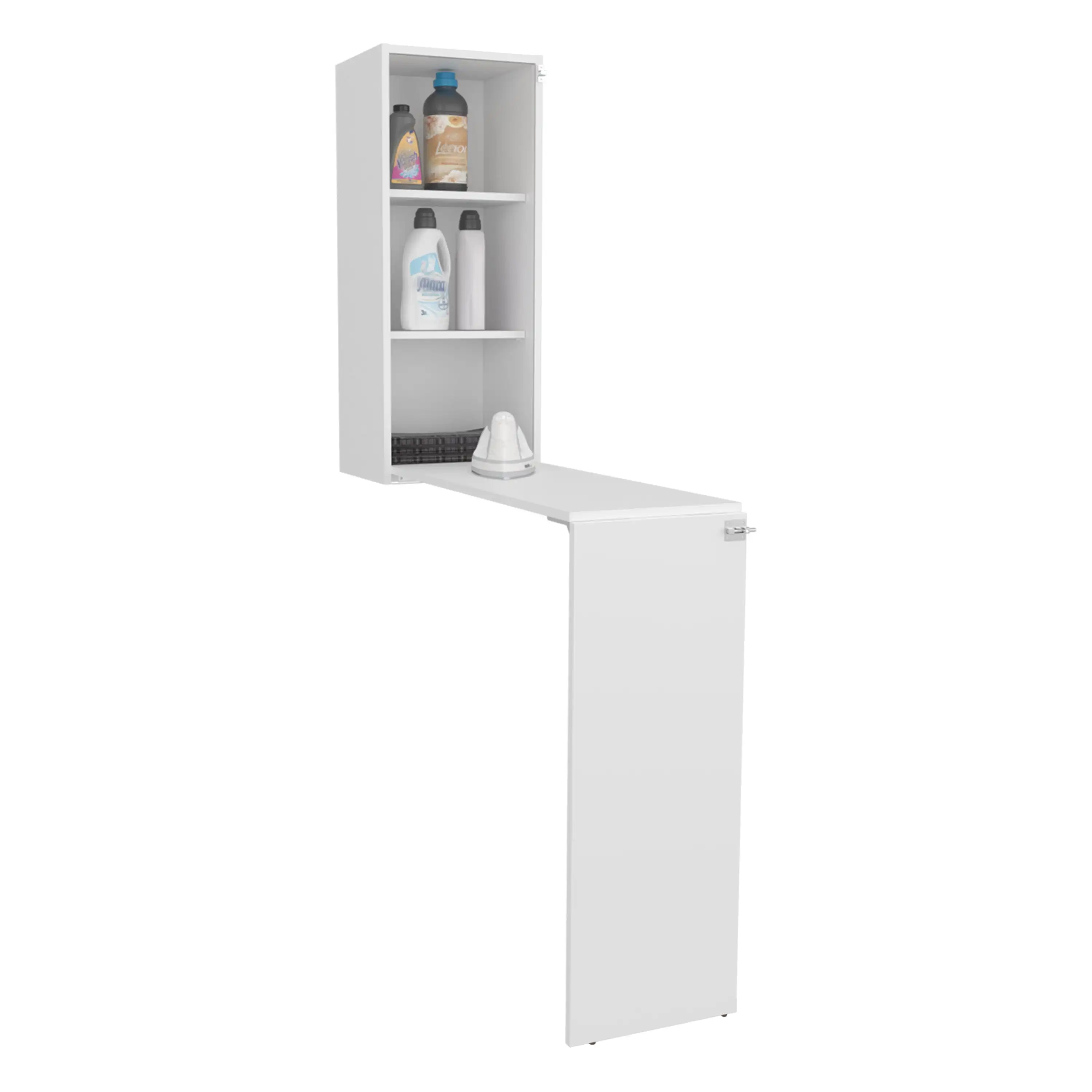 

Rupert folding table, 3 shelves