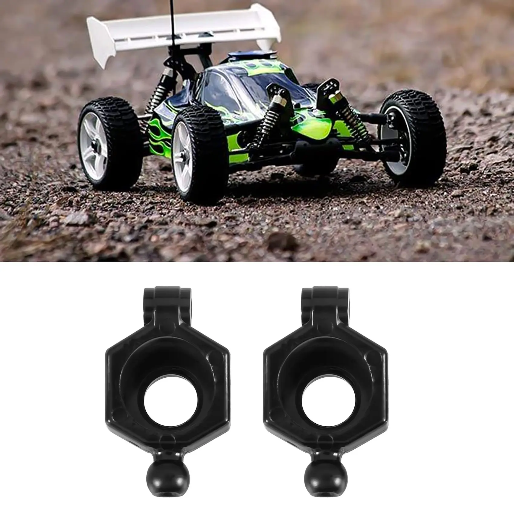 【CYBER MONDAY】2Pcs Rear Wheel Seat Hub Carrier for 1603 1604 SG1603 SG1604 1/16 RC Car Spare Parts Accessories