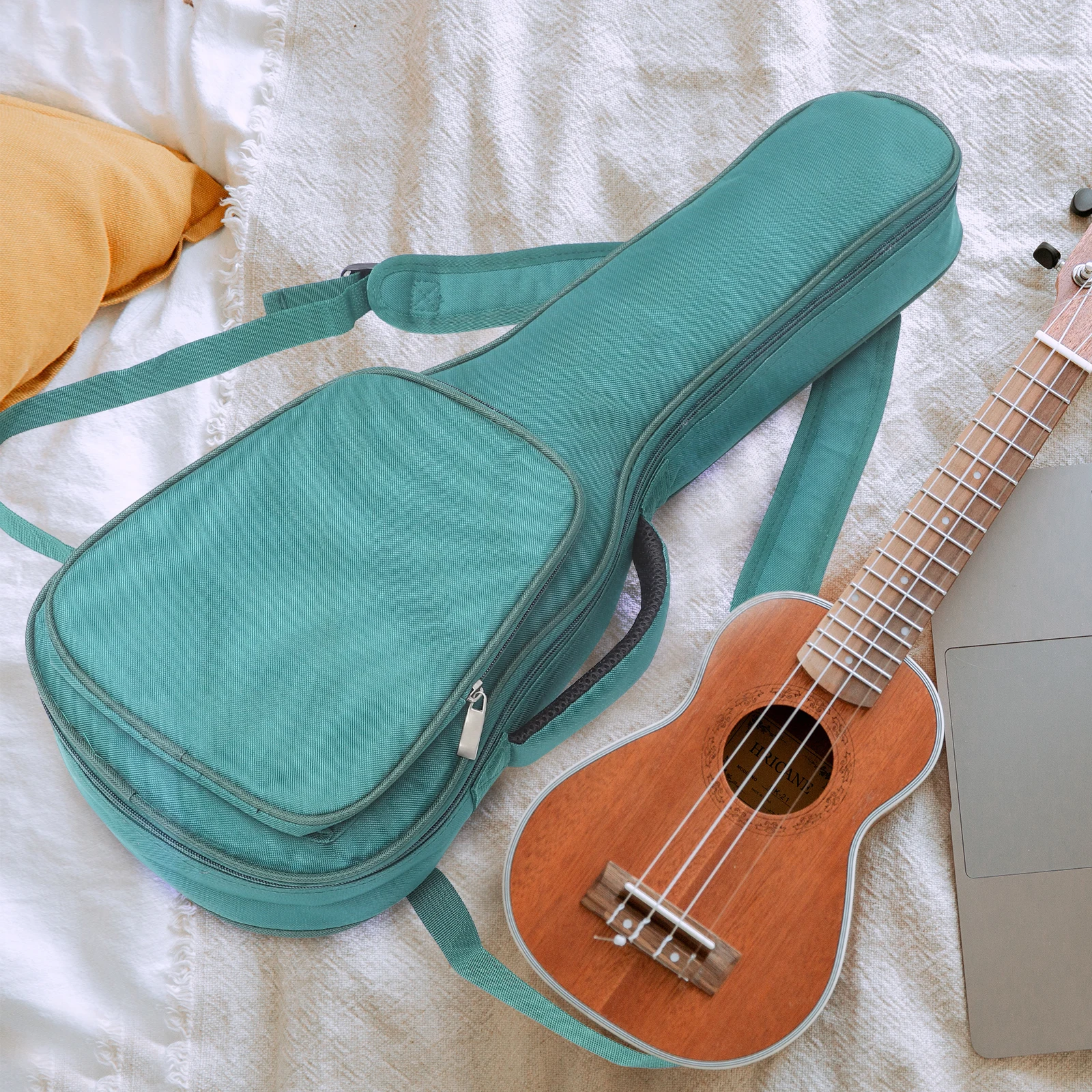 

1Pc Adjustable Comfortable Ukulele Carrying Bag With Large Capacity And Waterproof Oxford Cloth