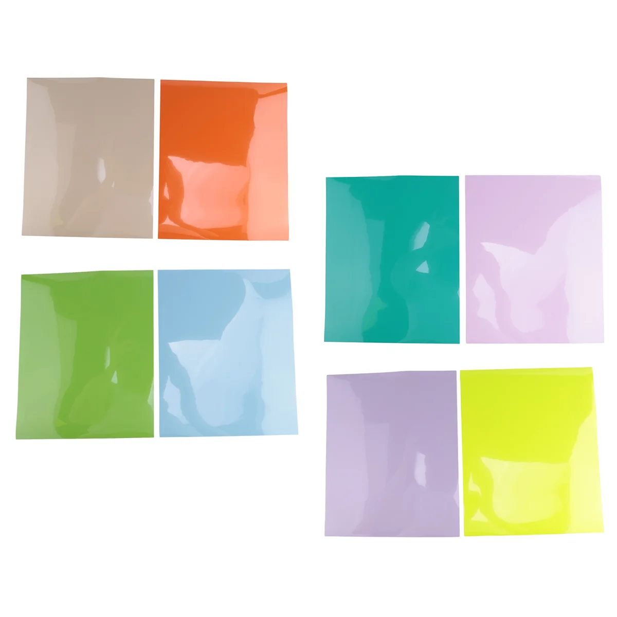 CYL-Puff الفينيل نقل الحرارة-8 ألوان ثلاثية الأبعاد نفخة HTV نقل الحرارة الفينيل 30X25cm الباستيل الملونة منتفخ الحديد على تي شيرت فينيل