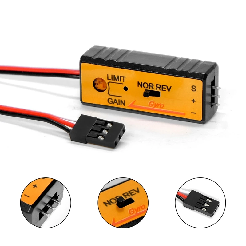 RC 2 Axis Gyroscope For RC Drift Cars Flat Cars Gyro RC Model Toy Accessories