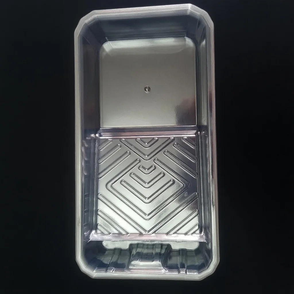 

Набор из 11 4-дюймовых лотков для краски с 1 пластиковым дюймовым лотком для краски и 10 прозрачными лотками для покраски небольшой зоны своими руками