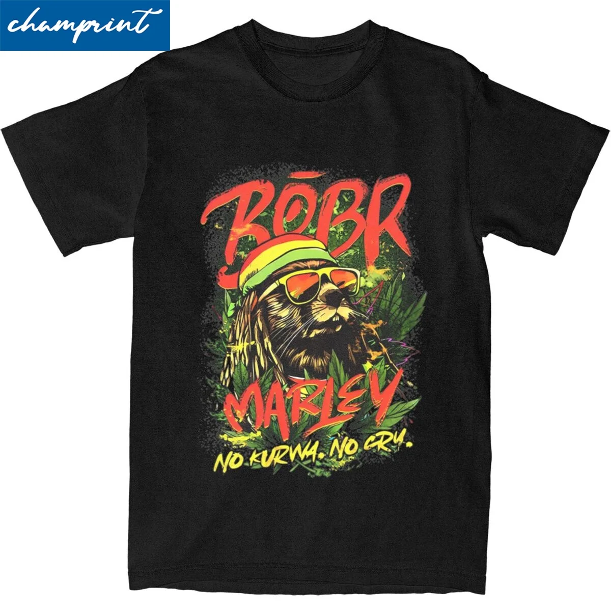 

Для отдыха Bobr Marley No Kurwa No футболка с Far Cry мужские топы с круглым вырезом и коротким рукавом Bobr Kurwa Meme 100% хлопковая летняя футболка