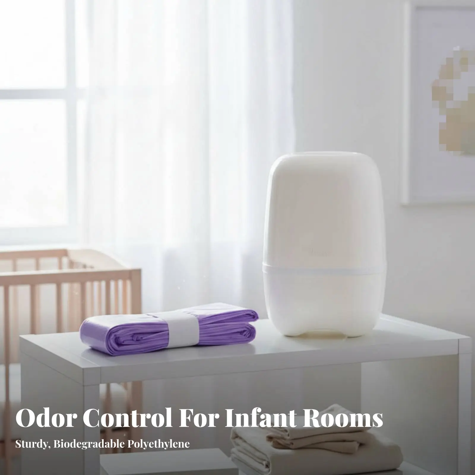 おむつペール交換用バッグ-破れにくいおむつペール詰め替えバッグ-ベビーケア用品-新米親向けの丈夫で長持ちする商品