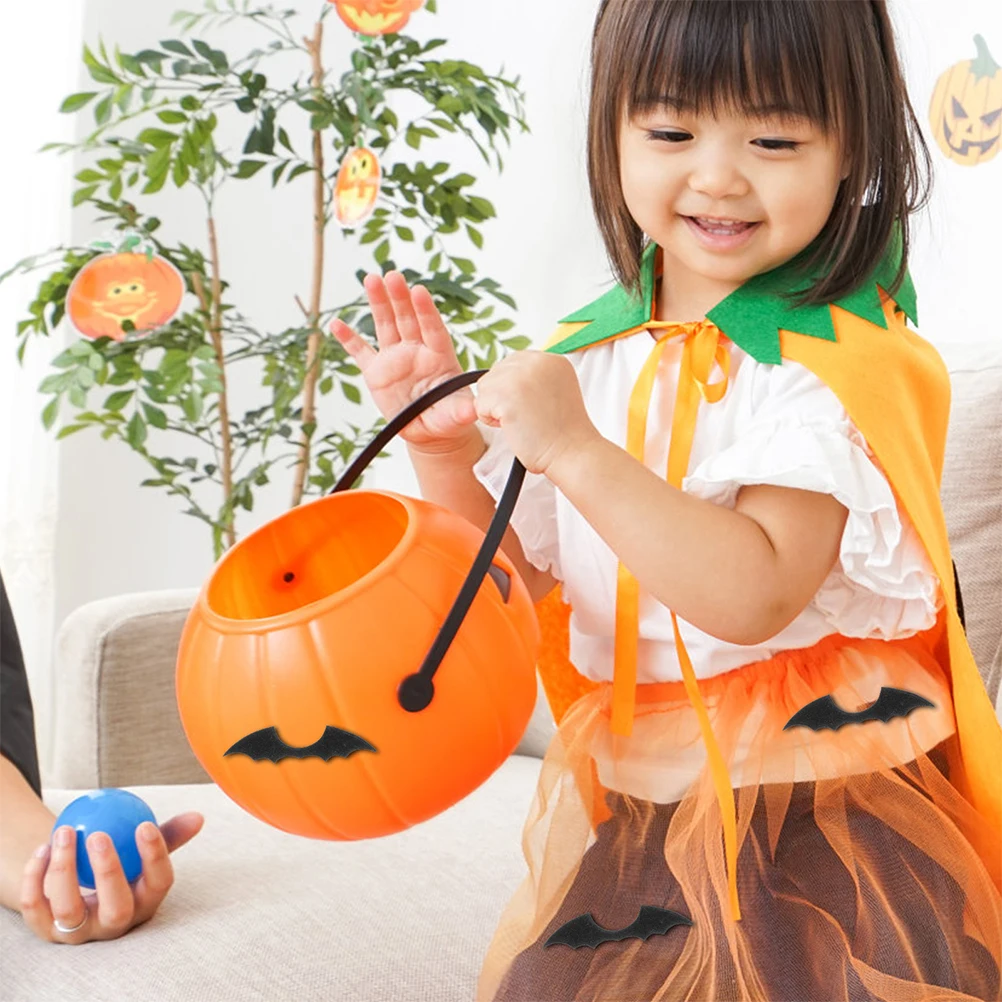 

30Pcs Creative Halloween Bat Wing Embellishments DIY Costume Accessories Small Bat Wing Appliques for Clothes Shoes