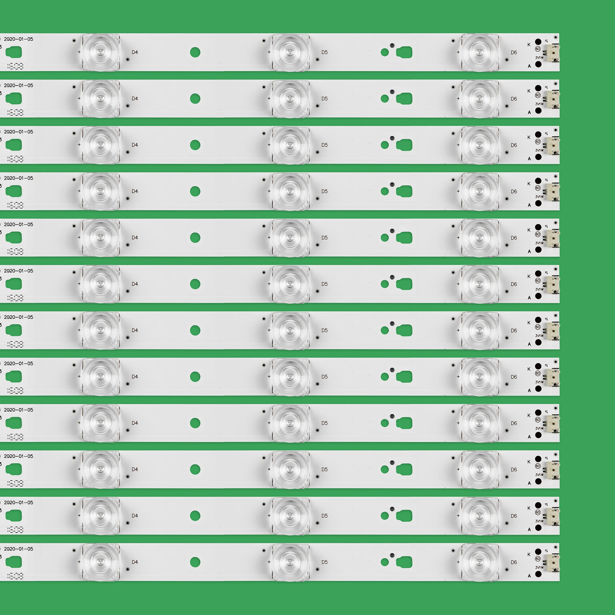 แถบไฟแบ็คไลต์ LED (12) LED49D6-03 FD4951A-LU G49Y F49N 49U1 (A) LE48D19S LS49AL72 LED50D6-ZC14AG-03 30349006203 49UK30G 49UX10S