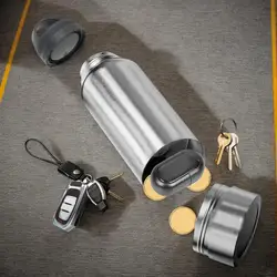 Stainless Steel Secret Hidding Safe Water Bottle Diversion Money Box Secret Stash Cups Insulated Tumbler For Hot And Cold Drink
