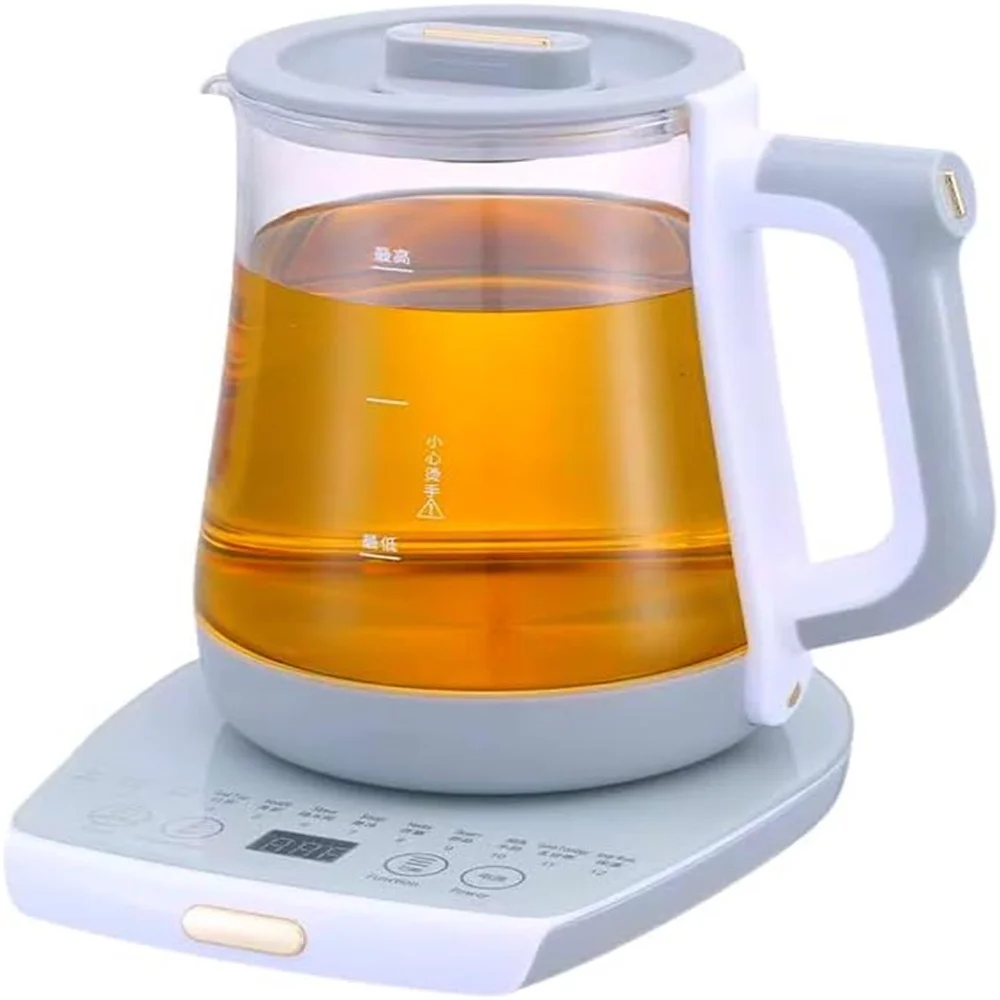 

Multifunctional Glass Health Tea And Coffee Pot Insulated Glass Health Pot With Filter Screen