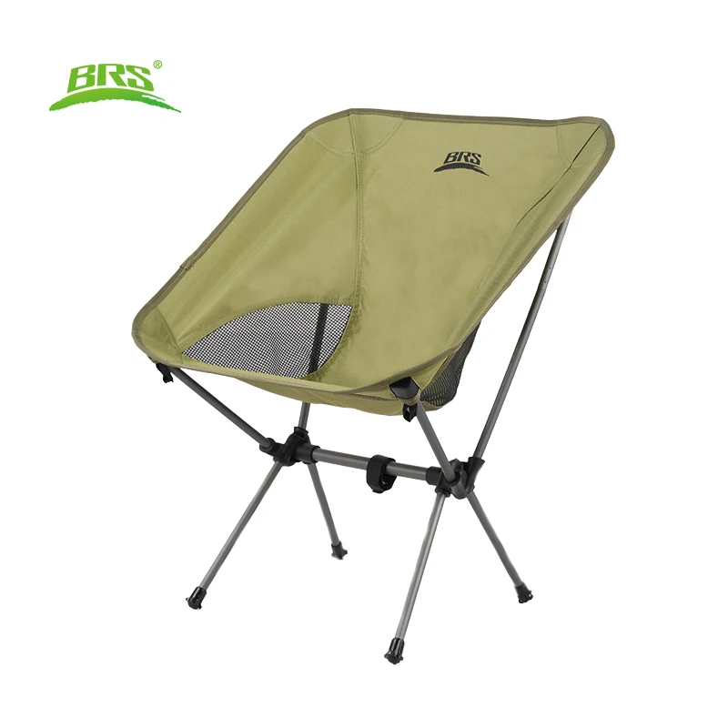 

2026BRS-Y02 Camping Chairs Foldable Moon Chair Ultralight Folding Seat Garden Picnic Beach Picnic Lightweight Backpacking Chair