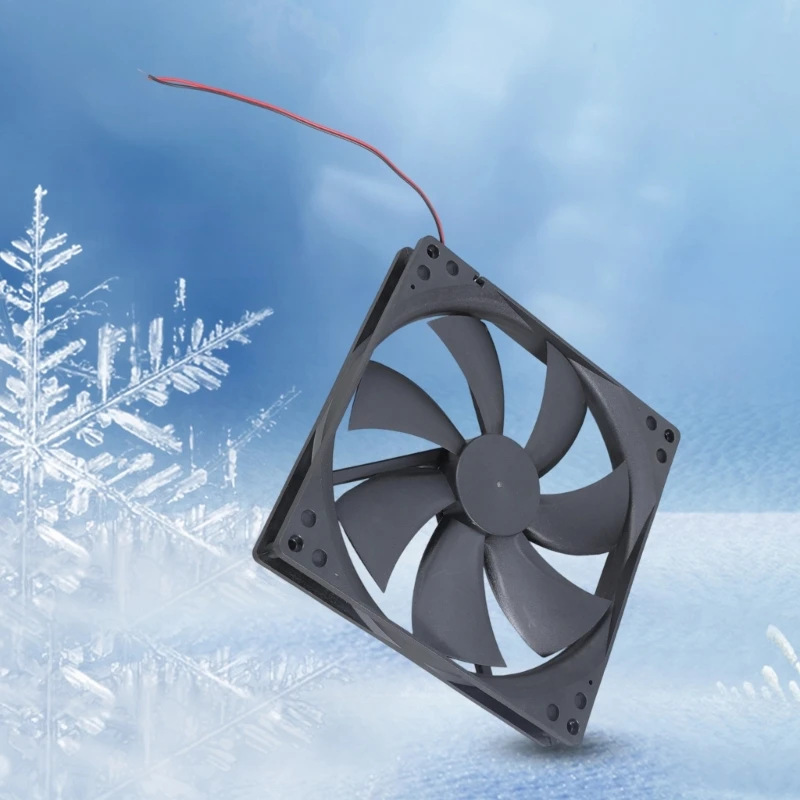 12V 18025 High Performances PC Case Fan For Server Rack And Small Space Ventilation 83CF