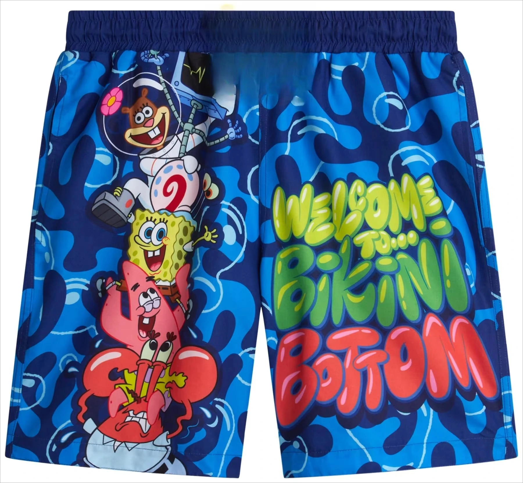 

Летняя мода 2026: Новая футболка с 3D-принтом «Губка Боб» для отпуска, быстросохнущие шорты в стиле Y2K для уличной моды Харадзюку