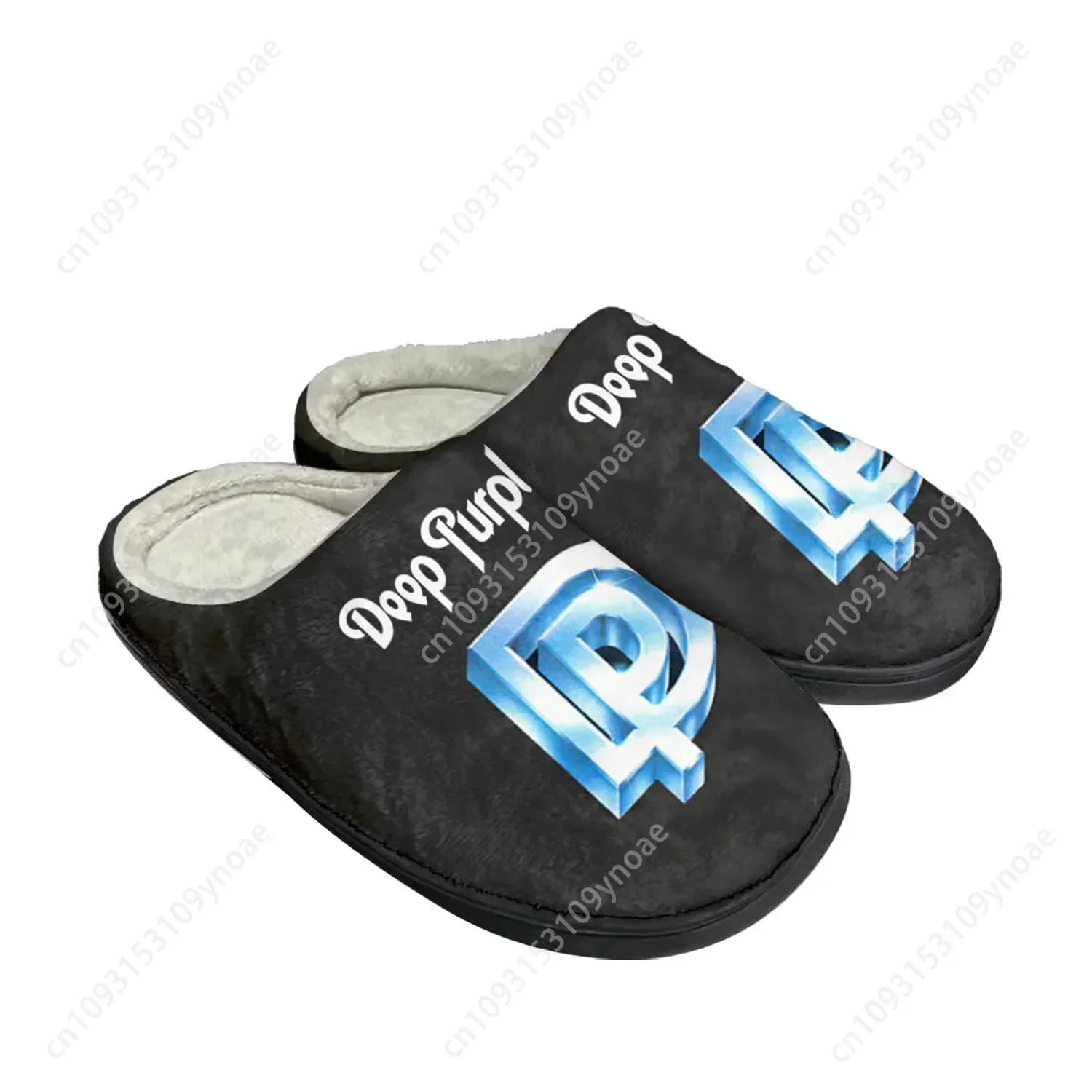 Deep Purple Heavy Metal Rock Band Home Cotton Custom Slippers Mens Womens Sandals Plush Bedroom Keep Warm Shoe Thermal Slipper