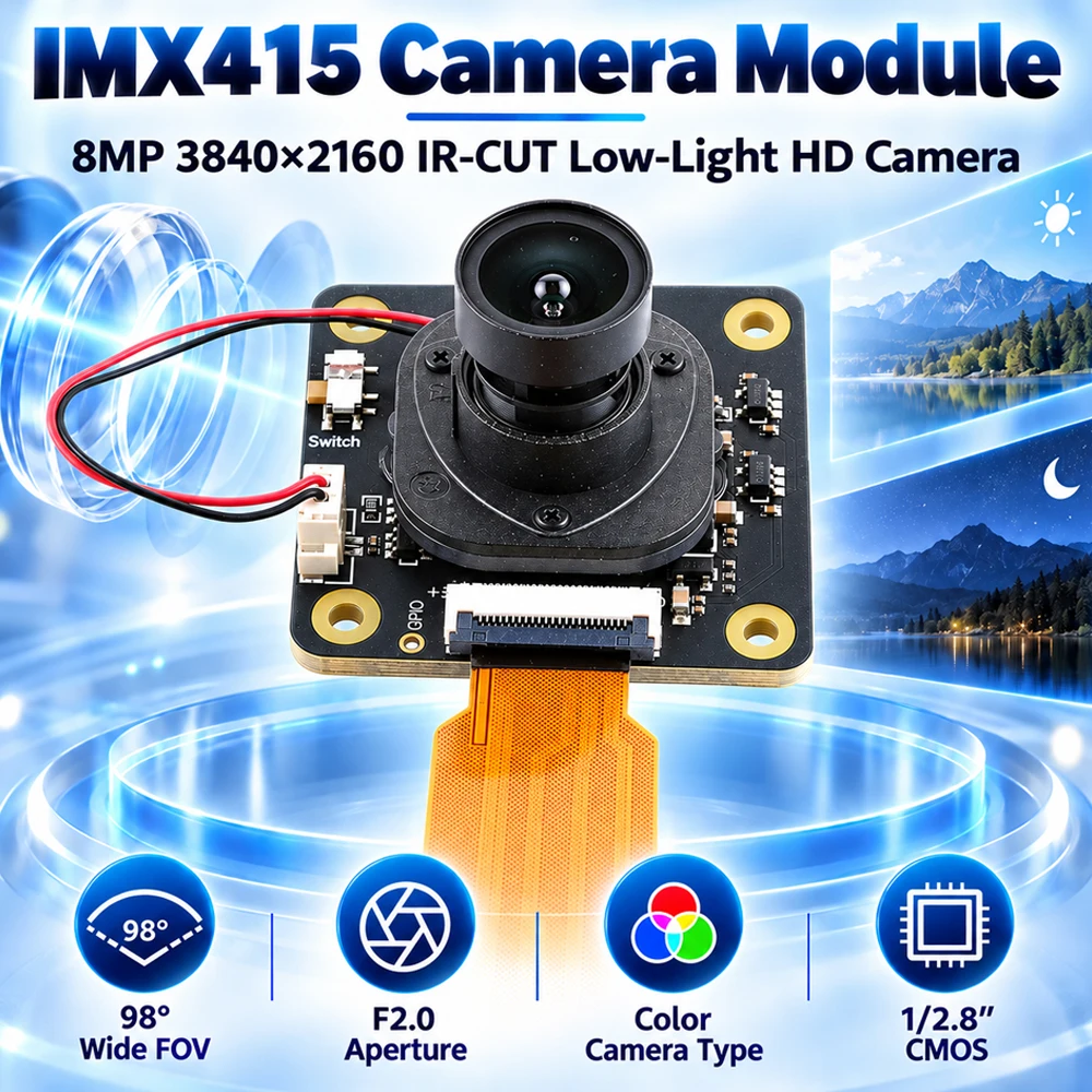 Hd Zero Camera - New IMX415 Camera Module for Raspberry