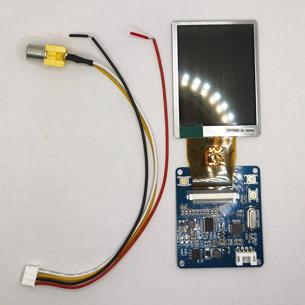 طقم عرض جرس باب فيديو AV محمول ، وحدة LCD ، RCA في NTSC PAL ، قلاب ، دي في دي ، CCTV ، سيارة ، أو "،!