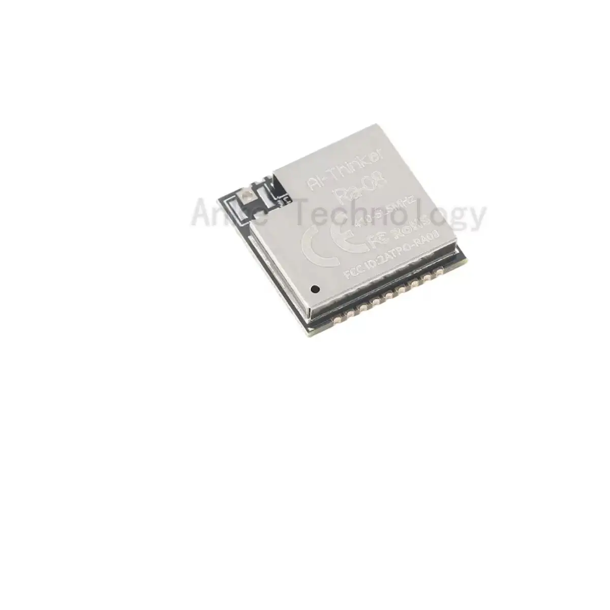 

Модуль Ra-08 LoRaWAN RF с интегрированным микроконтроллером на базе чипа ASR6601, внешняя антенна 470 МГц