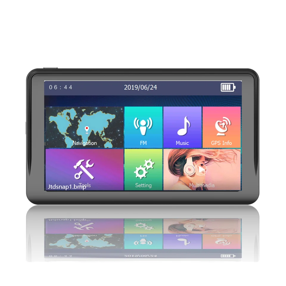 

For Pioneer Car GPS Navigation 7-Inch HD Touch 256MB RAM 512M ROM 8G AVIN BT 800 X480 Windows CE6.0 Truck Navigator DDP 7 Spain