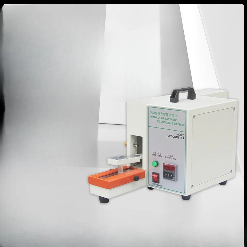 

Textile dry and wet friction color fastness tester, electric color fastness , printing and dyeing cloth friction