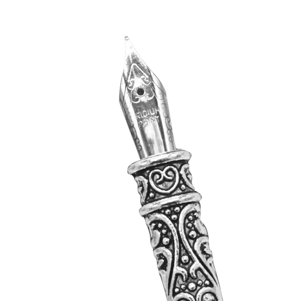 

Retro Calligraphy Feather Dip Pen Writing Ink Set Stationery Quill Fountain Pen