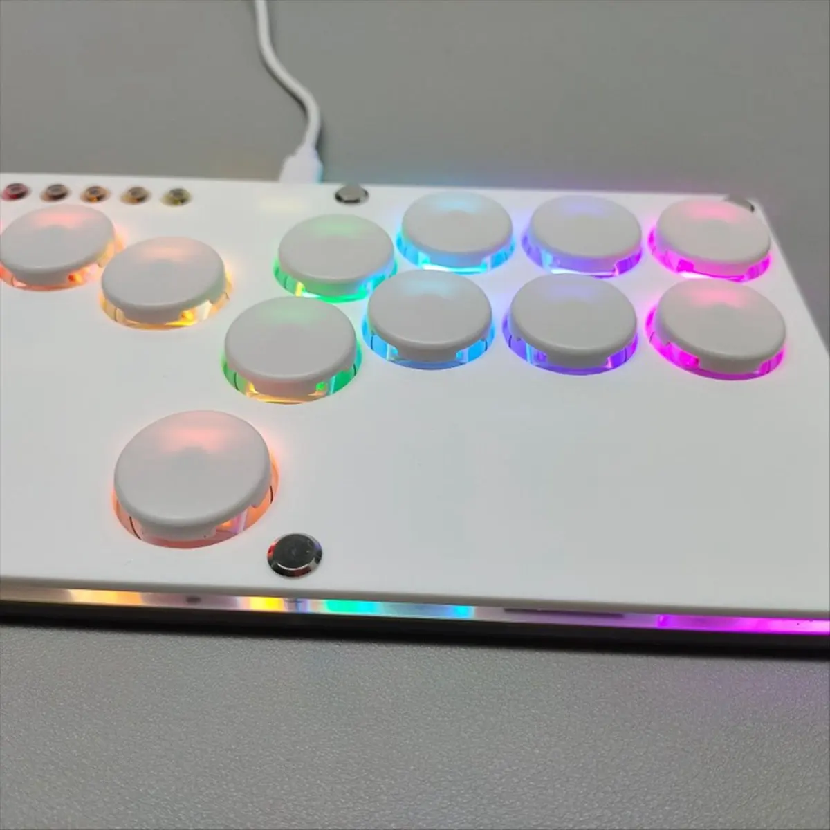 welcome-deal~-fighting-game-encoder-controller-xinput-dinput-mini-console--white-key