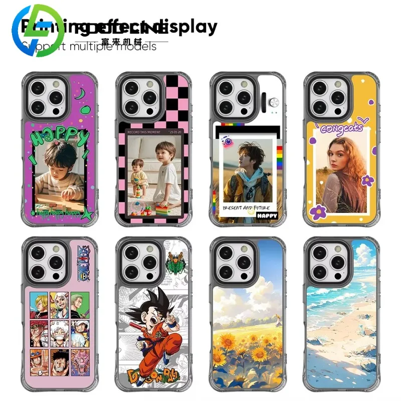 Beste kwaliteit geld verdienen Hot Sale Aangepaste telefoonhoes Automaat Automatische mobiele telefoon Diy telefoonhoes Automaat